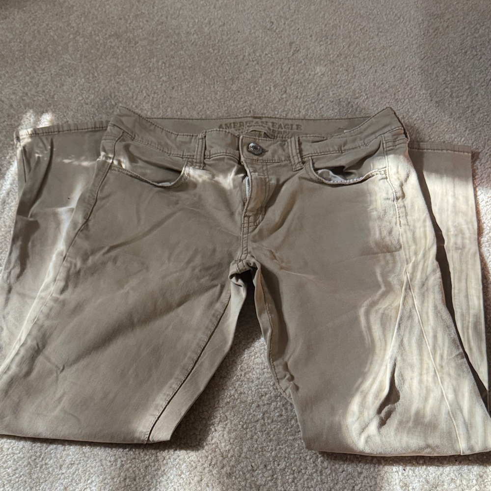 American Eagle Outfitters Women's Tan Jeans